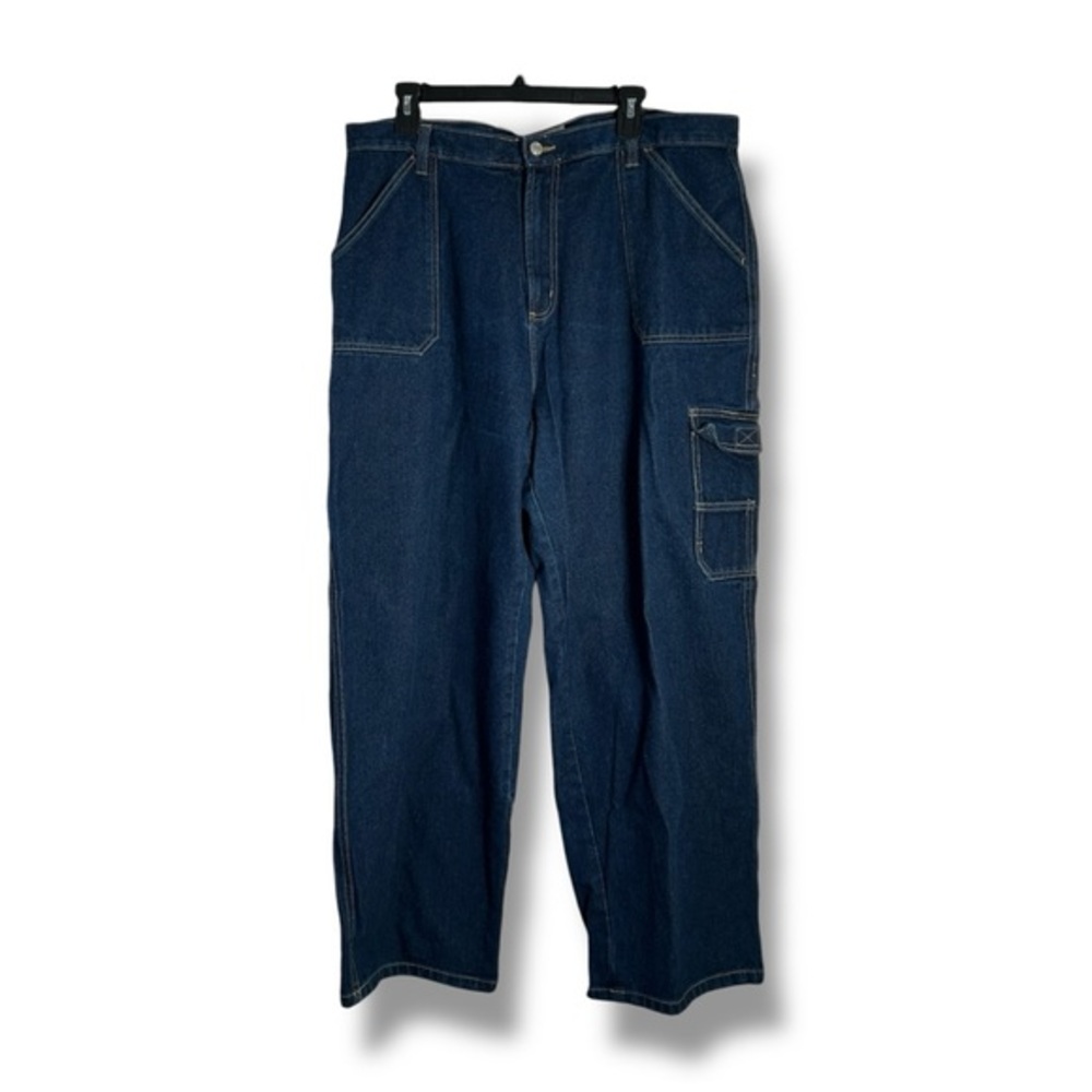 Vintage Adriana Sport Dark Wash Ultility Style Jeans Size 20W - “Nydia”